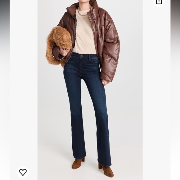 FRAME Women's Le High Flare Jeans - Picture 5 of 10